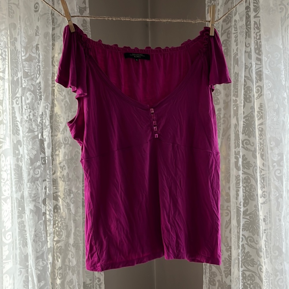 Magenta Tee